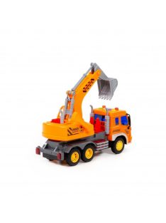 POLESIE exkavátoros teherautó City SÁRGA