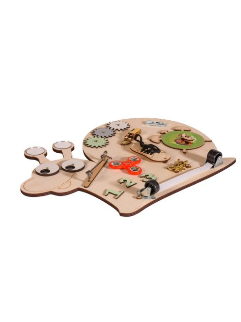 Moni Toys Montessori matatófal snail