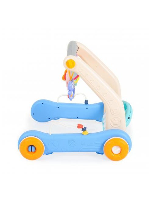MONI MUSIC WALKER 2in1 járássegítő+játszószőnyeg KÉK