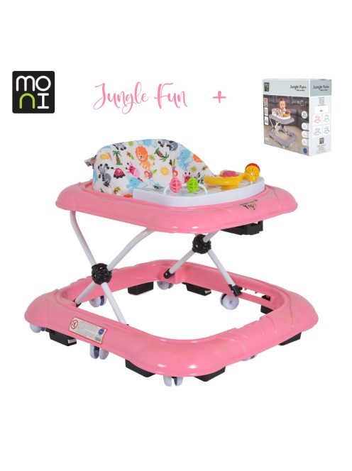 JUNGLE FUN+ bébikomp, színes dobozban PINK