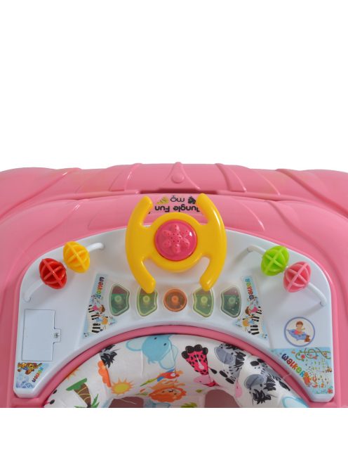 JUNGLE FUN+ bébikomp, színes dobozban PINK