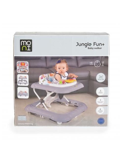 JUNGLE FUN+ bébikomp, színes dobozban KÉK