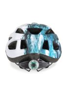 BICIKLIS SISAK országúti, szellőzővel 58-62 méret  SILVER/ezüst