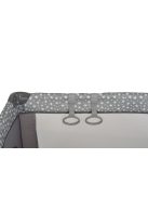 KARIKÁK utazóágyra húzógyűrűk 2 db SZÜRKE