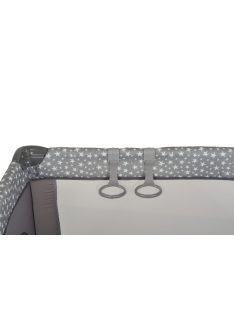 KARIKÁK utazóágyra húzógyűrűk 2 db SZÜRKE