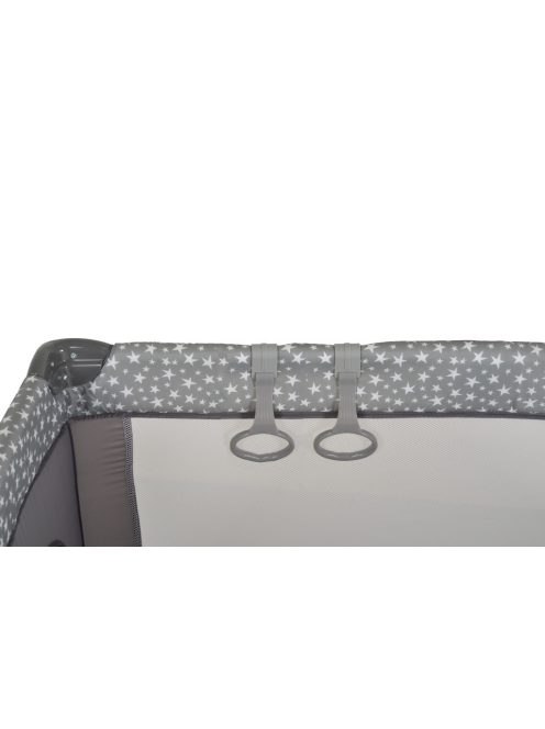 KARIKÁK utazóágyra húzógyűrűk 2 db SZÜRKE