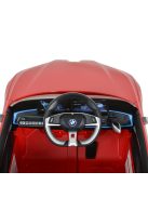 MONI BMW i4 elektromos, akkumulátoros kisautó 2 motor, 115cm, 30kg-ig PIROS