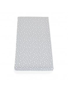   CLASSICO szivacsmatrac 9cm 120x60cm textil huzat SZÜRKE csillagos