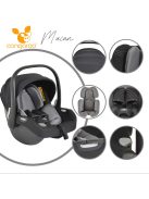 Cangaroo Macan/Hydra babahordozó i-size szürke