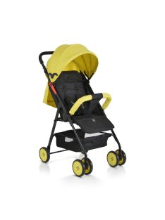 Moni Capri babakocsi nyári dupla első kerék sárga