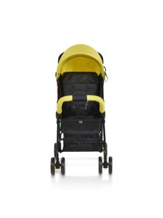 Moni Capri babakocsi nyári dupla első kerék sárga