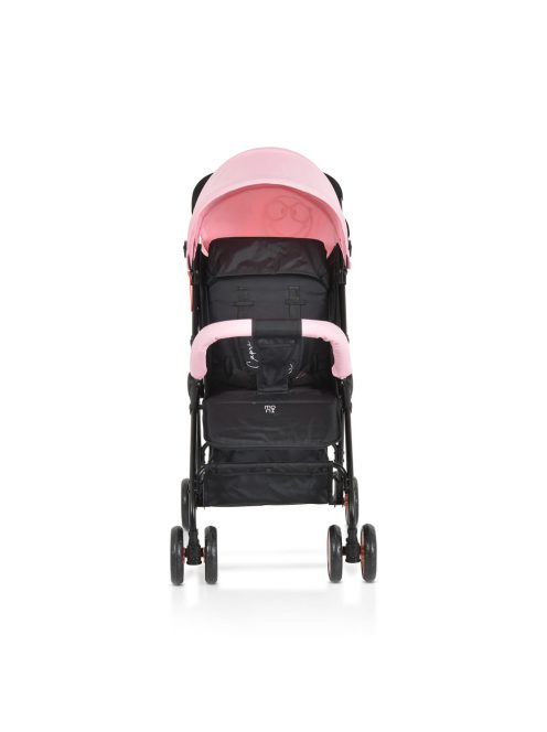Moni Capri babakocsi nyári dupla első kerék pink