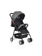 Moni Capri babakocsi nyári dupla első kerék szürke