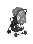 Moni Capri babakocsi nyári dupla első kerék szürke