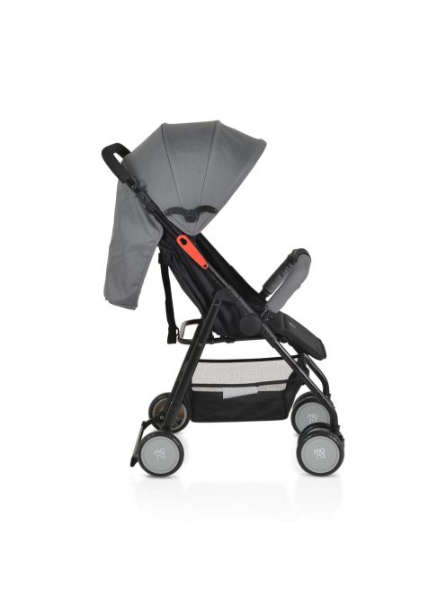 Moni Capri babakocsi nyári dupla első kerék szürke