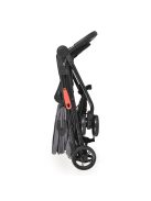 Moni Capri babakocsi nyári dupla első kerék szürke