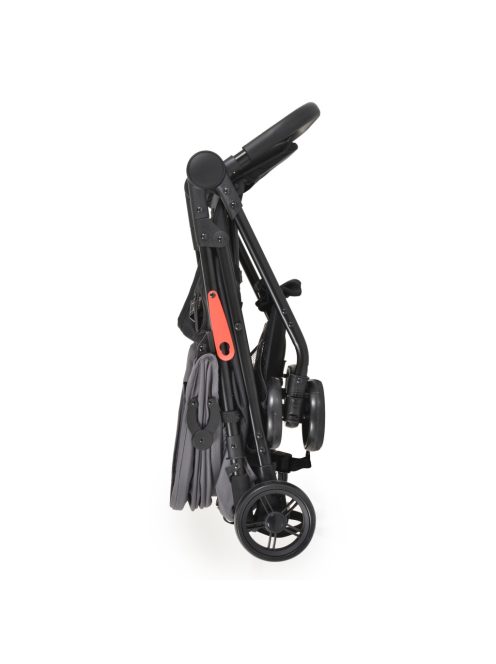 Moni Capri babakocsi nyári dupla első kerék szürke