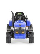 MONI  Rancher elektromos, akkumulátoros traktor utánfutóval kék