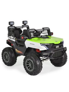   MONI Turbo elektromos, akkumulátoros autó 2 személyes zöld