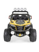 MONI Jakarta elektromos, akkumulátoros autó sárga