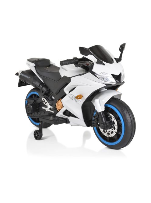 MONI Motocross elektromos, akkumulátoros kismotor 2 kerekű gyorsasági fehér