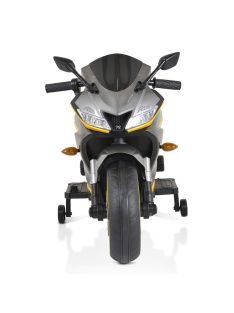   Moni  Motocross elektromos, akkumulátoros 2 kerekű kismotor gyorsasági szürke/sárga