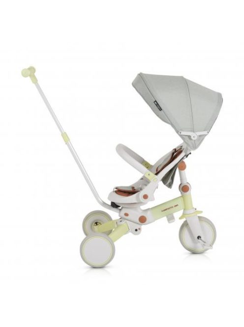 COMPACTO tricikli multifunkciós, 3in1 futóbiciklivé alakítható ZÖLD