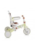 COMPACTO tricikli multifunkciós, 3in1 futóbiciklivé alakítható ZÖLD