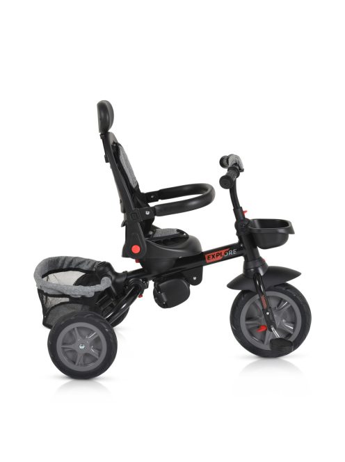 EXPLORE tricikli összecsukható kormány SZÜRKE