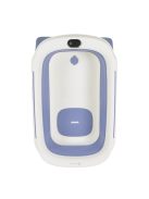 MOREA összecsukható kád szett, szürke fürdető párnával KÉK