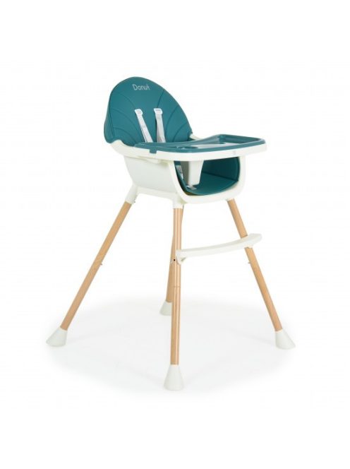 DONUT fa etetőszék 2in1 PETROL S.ZÖLD