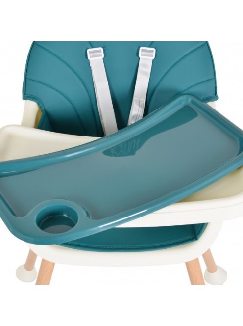 DONUT fa etetőszék 2in1 PETROL S.ZÖLD