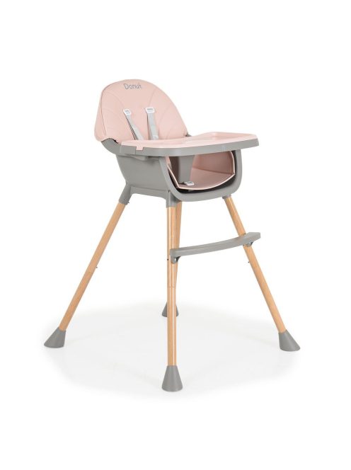 DONUT fa etetőszék 2in1 PINK