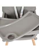 DONUT fa etetőszék 2in1 SZÜRKE