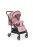 LONDON babakocsi, sport, lapra csukható 15kg-ig, RÓZSA