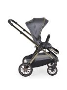 iCLICK Babakocsi 2in1 szett 22kg, aluminium váz, fordítható ülés, autom. csukható SZÜRKE