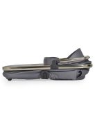 iCLICK Babakocsi 2in1 szett 22kg, aluminium váz, fordítható ülés, autom. csukható SZÜRKE
