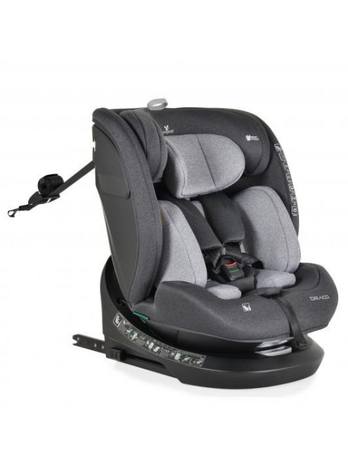 DRACO I-SIZE gyerekülés 40-150cm SZÜRKE