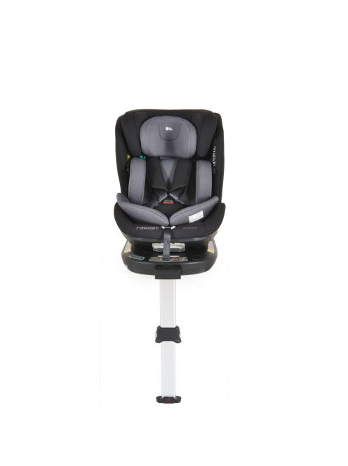 I-SMART gyerekülés 40-150cm, I-SIZE támasztóláb, oldalvédelem, ISOFIX, okosgomb SZÜRKE