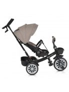 SPACE tricikli szülőkaros, 360 fokban forgatható BÉZS