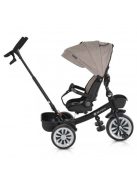 SPACE tricikli szülőkaros, 360 fokban forgatható BÉZS