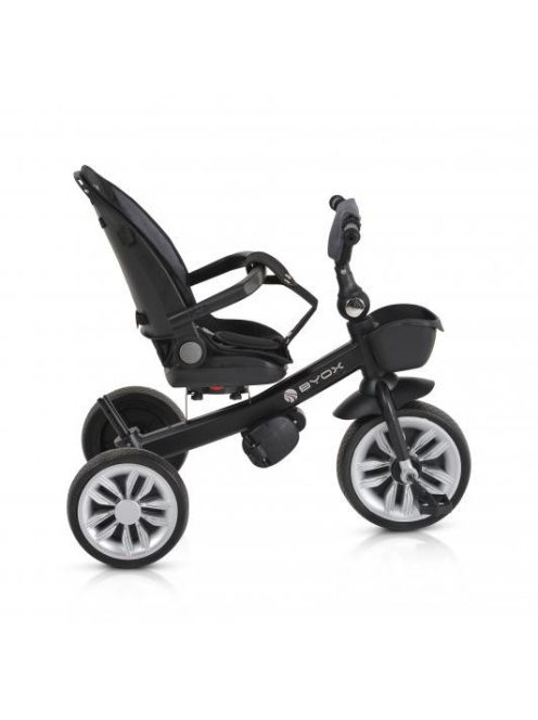 SPACE tricikli szülőkaros, 360 fokban forgatható SZÜRKE