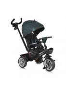 SPACE tricikli szülőkaros, 360 fokban forgatható KÉK