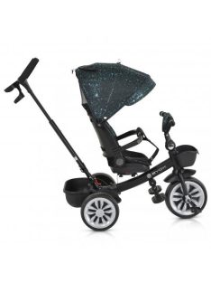 SPACE tricikli szülőkaros, 360 fokban forgatható KÉK