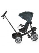 SPACE tricikli szülőkaros, 360 fokban forgatható KÉK