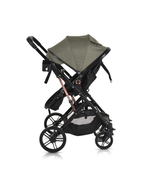 Moni Rafaello babakocsi olajzöld