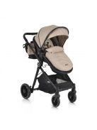 RIO babakocsi 2in1 lapra csukható 22kgig BÉZS/KHAKI