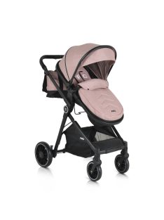  Rio babakocsi 2in1 lapra csukható 22kgig pink