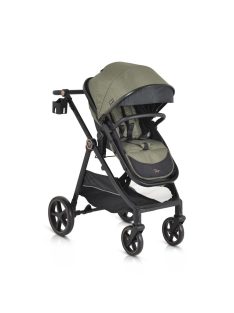  Tokyo babakocsi lapra csukható 22kgig 2in1 zöld