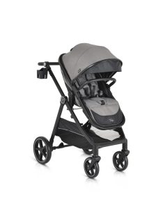  Tokyo babakocsi lapra csukható 22kgig 2in1 szürke